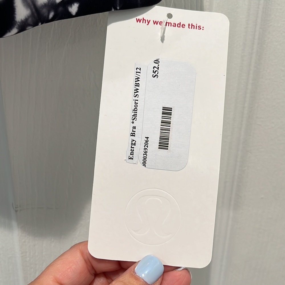 BNWT’S . Lululemon Energy Bra - Picture 3 of 7